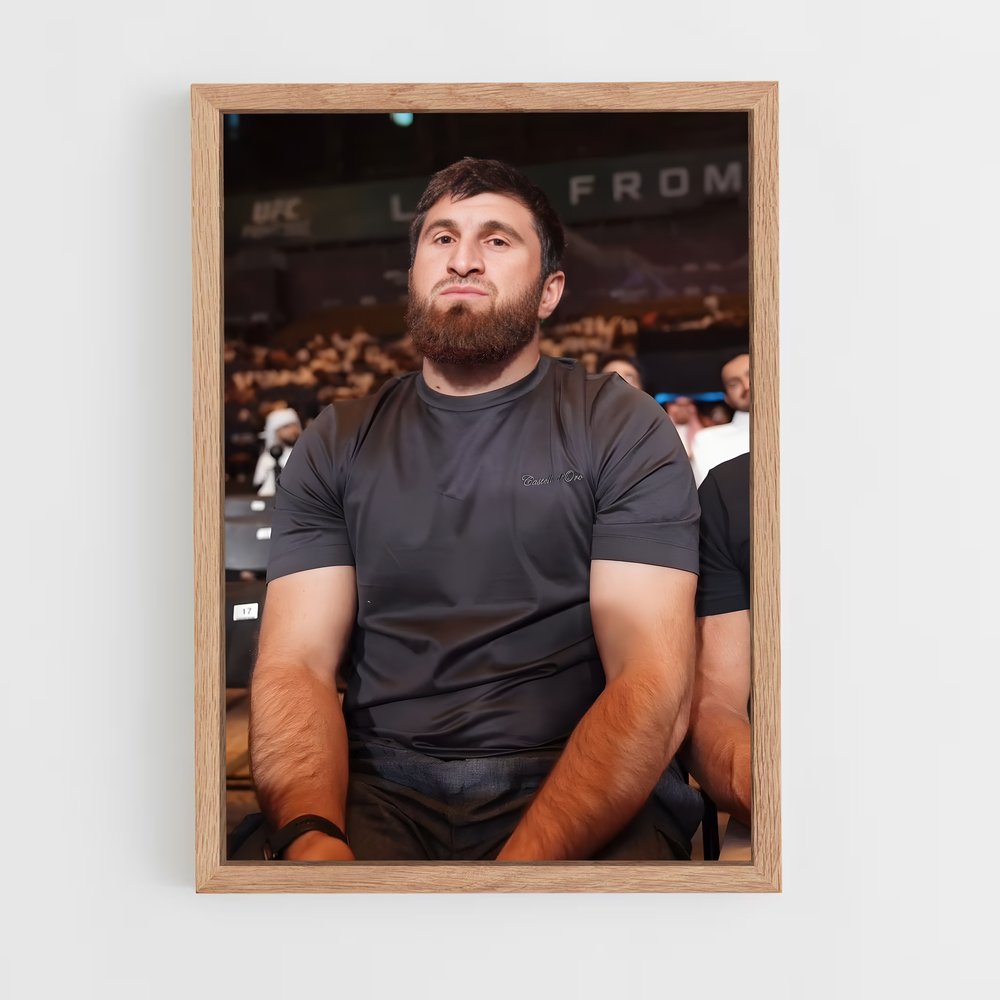 Poster Magomed de ankalaev – affiche MMA (vue 4)
